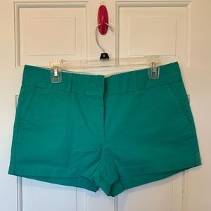 LOFT Emerald Green Riviera Short 2 1/2 Inch Inseam - Women's size 8